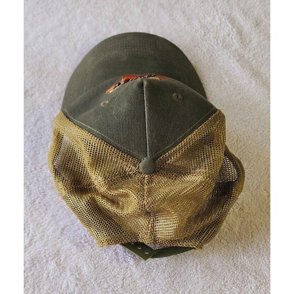 Armadillo Texas State Snapback Baseball Hat Cap Green Brown Western Cowboy Truck - Picture 3 of 7